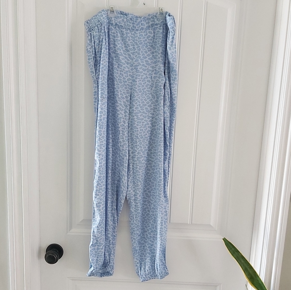 Aerie Satin Pajama Jogger Pant - Picture 5 of 6